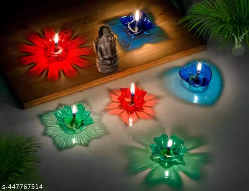 🌟 3D Shadow Diyas 🌟