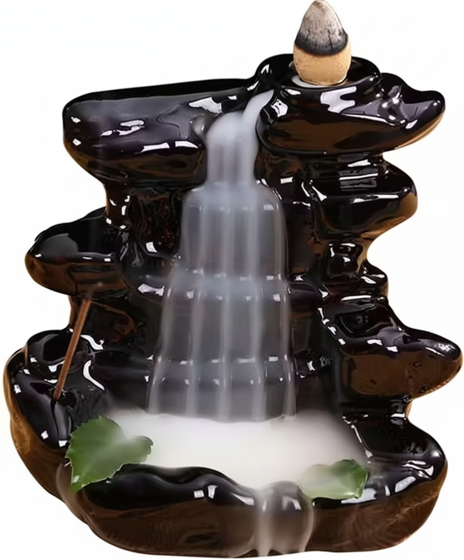 ✨ Ganesha Smoke Backflow Incense Burner ✨
