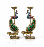 ✨ Peacock Tealight Candle Holder✨
