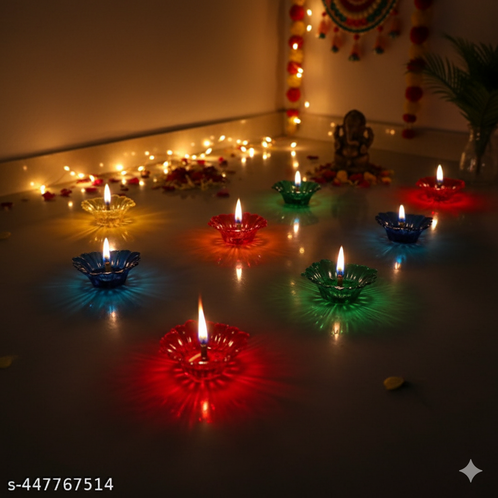 🌟 3D Shadow Diyas 🌟