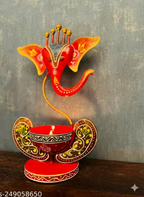✨ Handcrafted Ganesha Candle Holder ✨