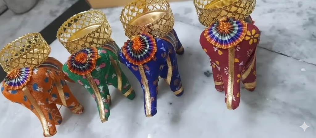 ✨ Elephant T-Light Candle Set ✨