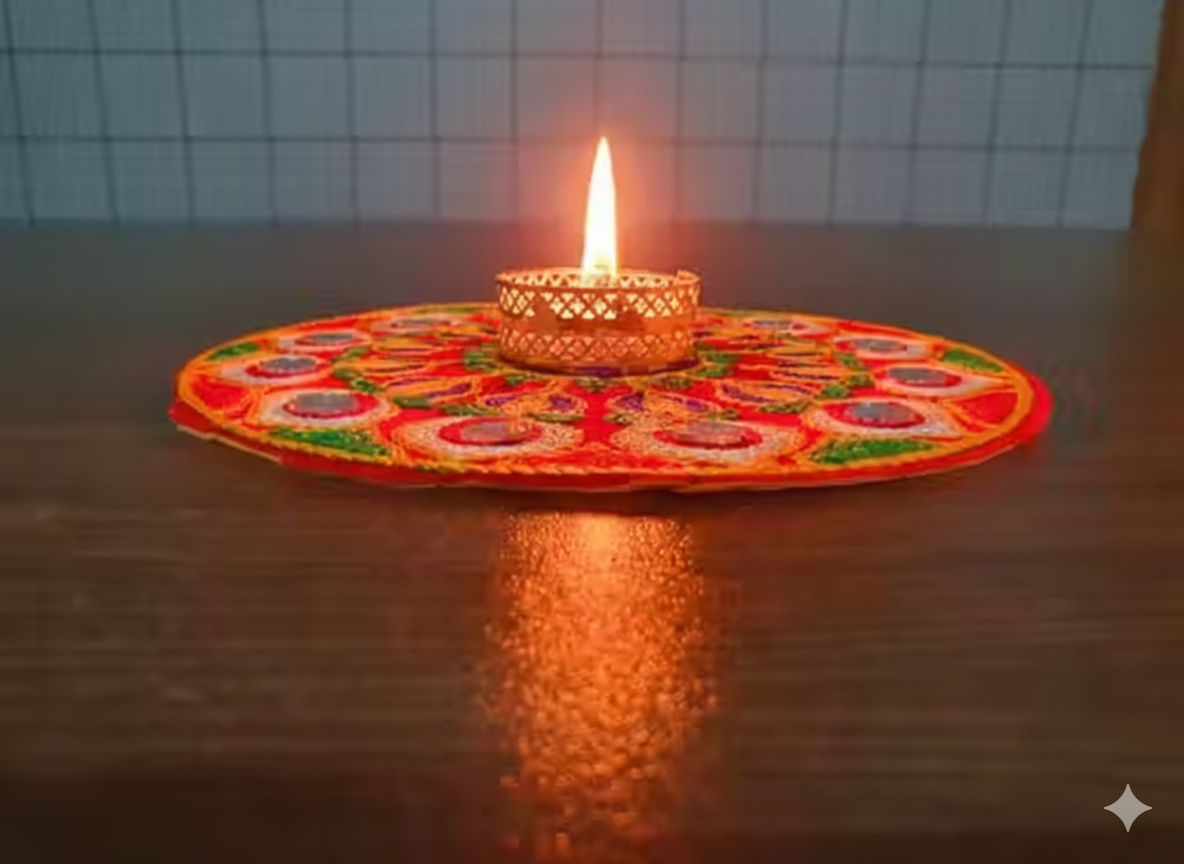 ✨ Diwali Rangoli Diya Set✨