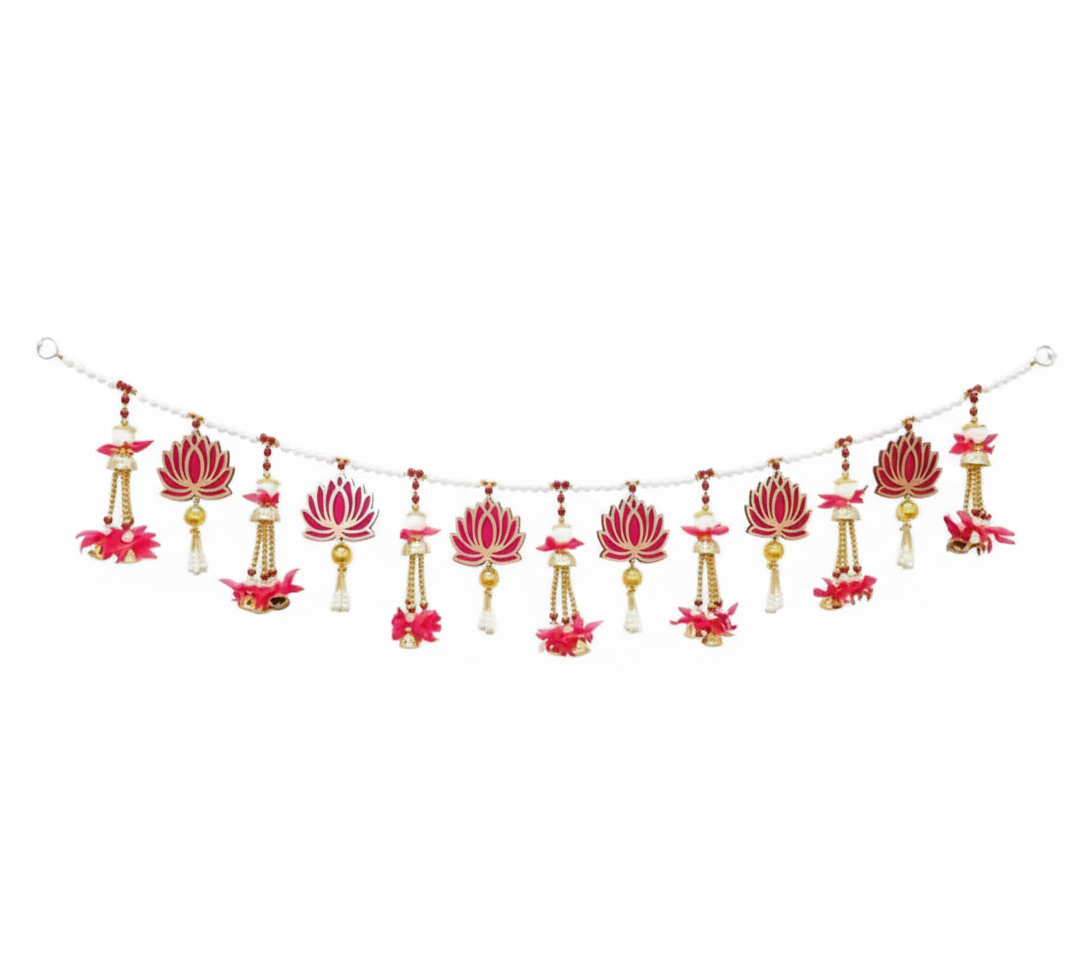 ✨ Lotus Wall Hanging Toran ✨
