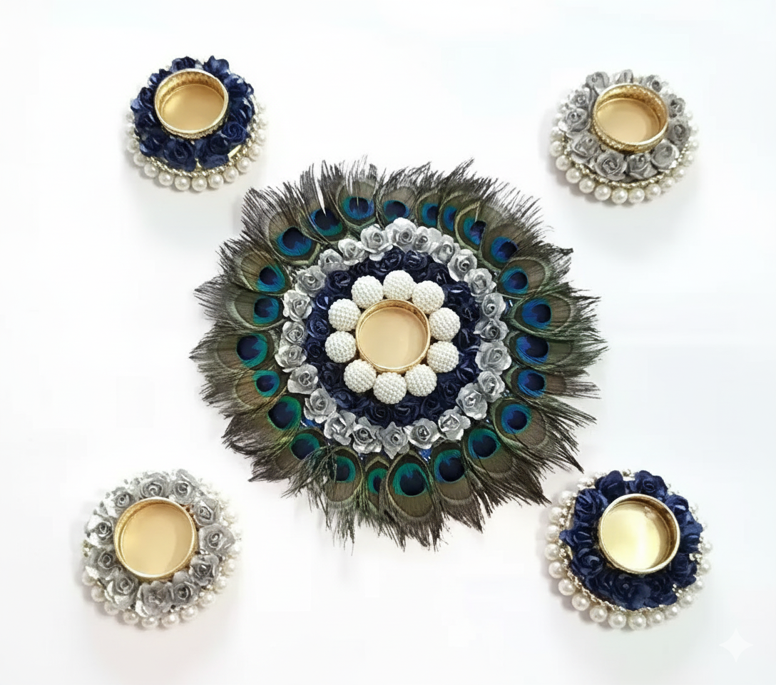 ✨ Unique Diwali Fabric Decor Set  ✨