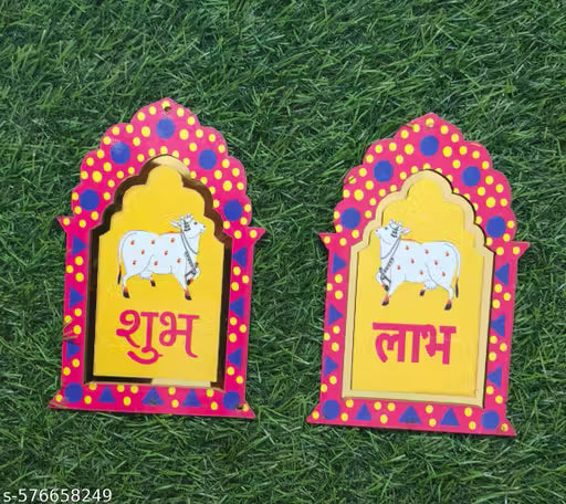 ✨  Wooden Jharokhas – Subh Labh ✨