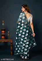 ✨ Elegant Saree with Silk Blouse ✨