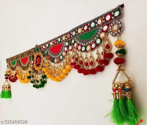 ✨ Wall Hanging Toran with Latkan ✨